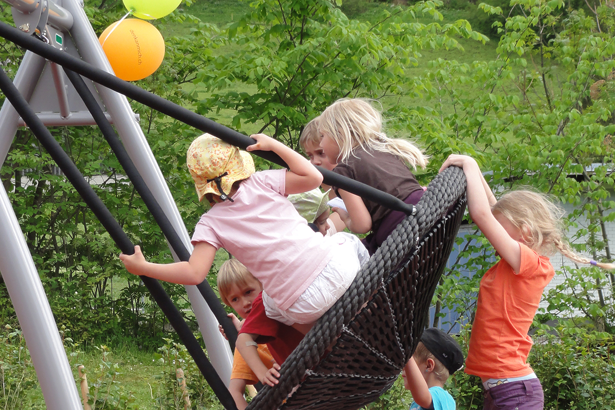 Spielplatz Unterwasser